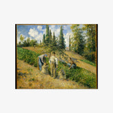 The Harvest, Pontoise (La Récolte, Pontoise) by Camille Pissarro - thumbnail_0_nf_673284a512f9211d49d3d8c3